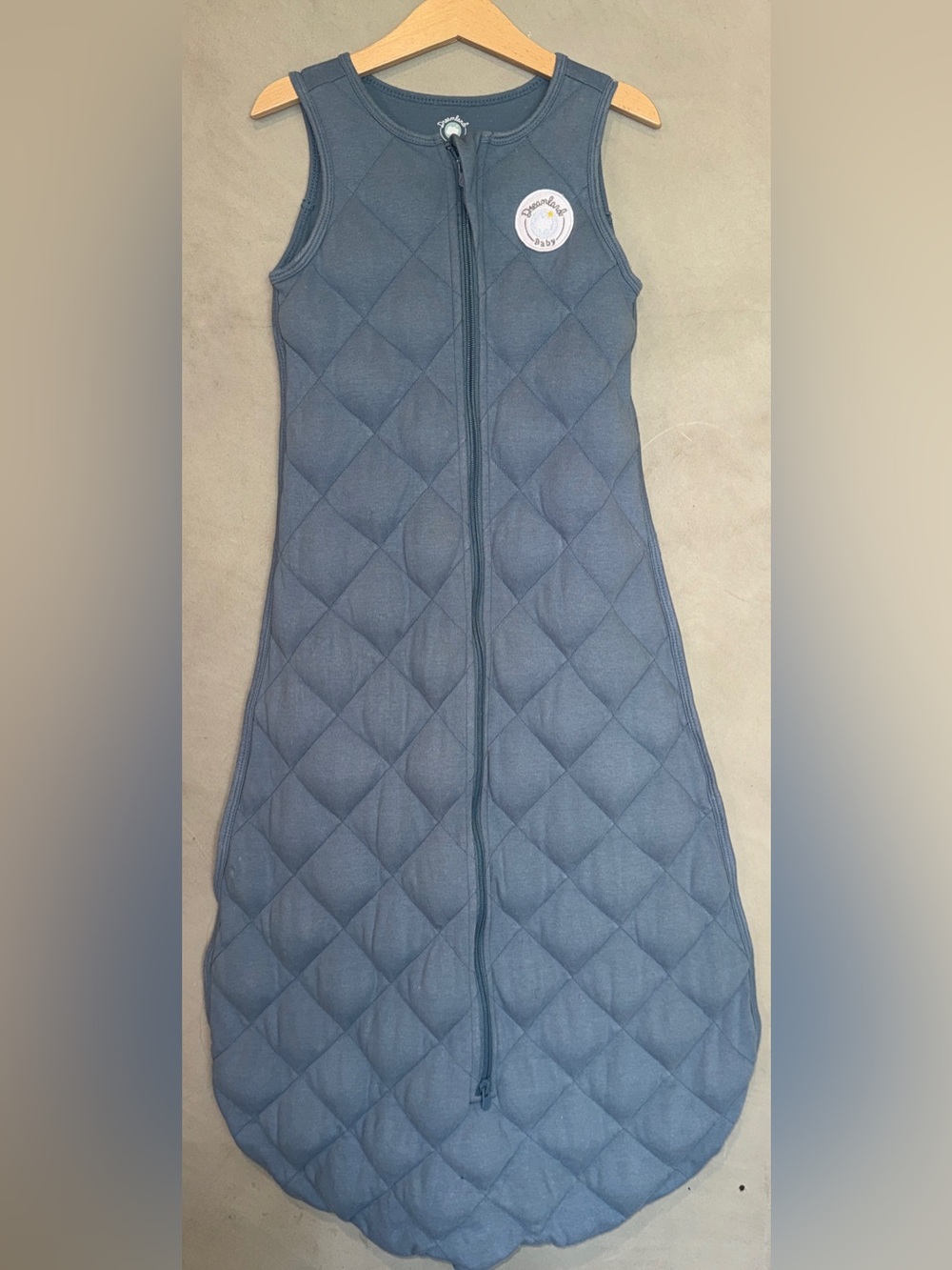 Dreamland Baby Quilted Sleep Sack Ocean Blue XL 24-36 months wearable blanket